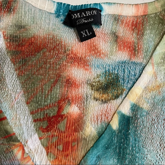 KOMAROV draw string pocket mini crinkle dress - Picture 3 of 11